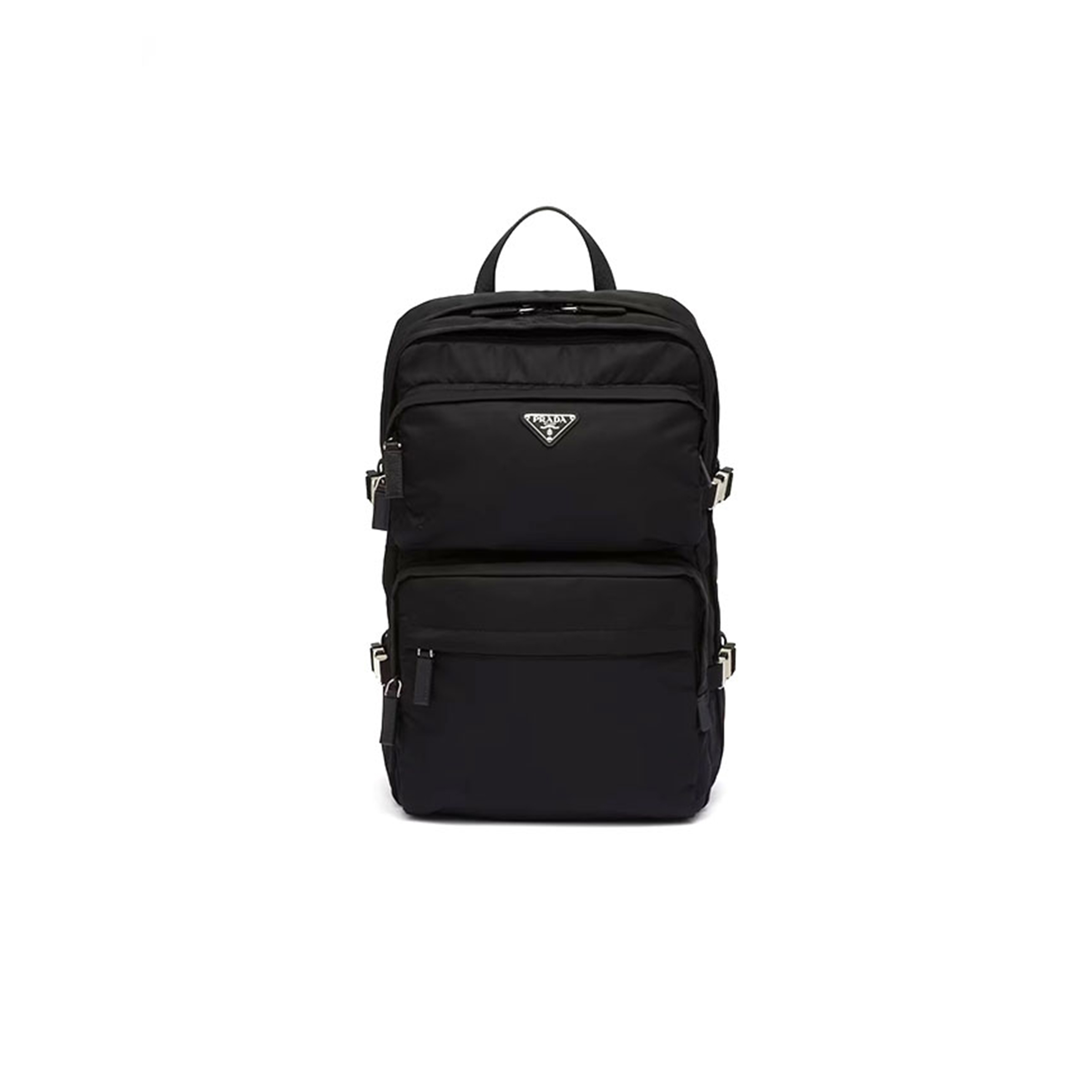 PRADA RE-NYLON AND SAFFIANO LEATHER BACKPACK 2VZ101 (45*26.5*21.5cm) PRADA RE-NYLON AND SAFFIANO LEATHER BACKPACK 2VZ101 (45*26.5*21.5cm)